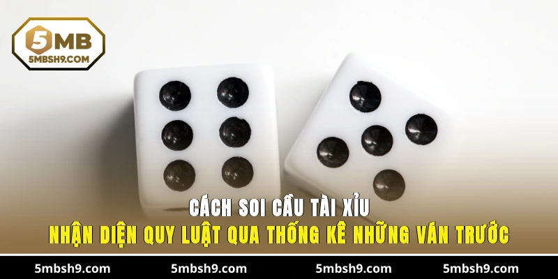 Cách soi cầu tài xỉu nhận diện quy luật qua thống kê những ván trước