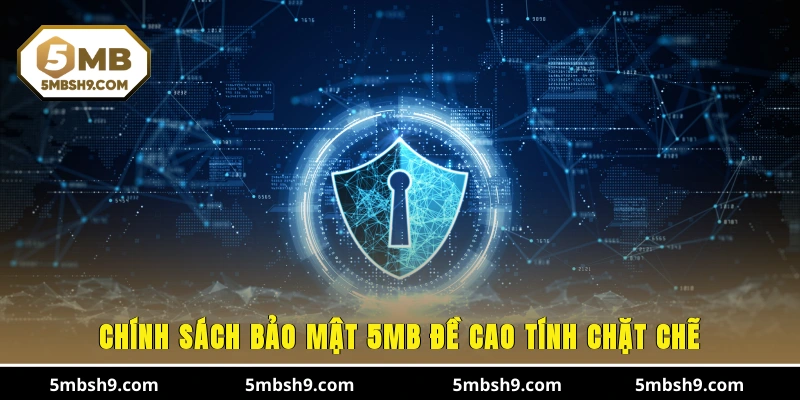 Chính sách bảo mật 5MB đề cao tính chặt chẽ