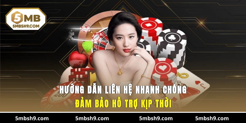 Hướng dẫn liên hệ nhanh chóng, đảm bảo hỗ trợ kịp thời