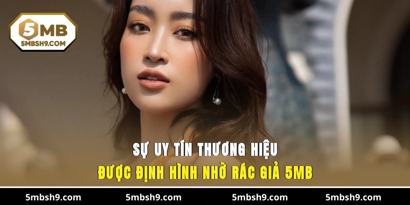 Sự uy tín thương hiệu được định hình nhờ rác giả 5MB